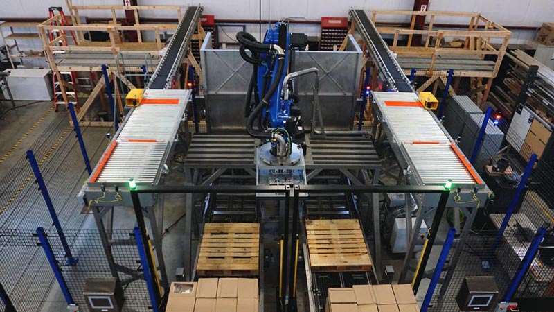 Robotic Palletizers Rockford, MI Conveyor Integrators