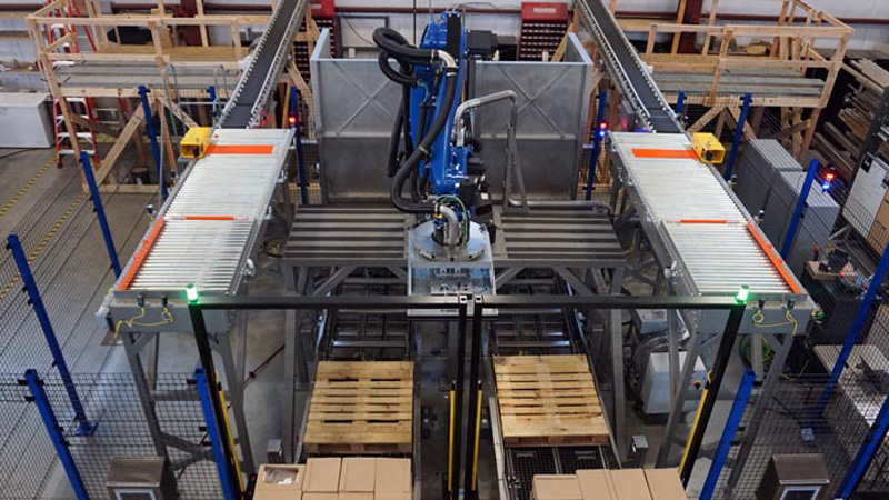 Palletizing Food Packaging Integration Machinery Michigan