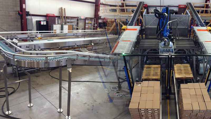 Merging Conveyors Robotics Food Packaging Integration Machinery